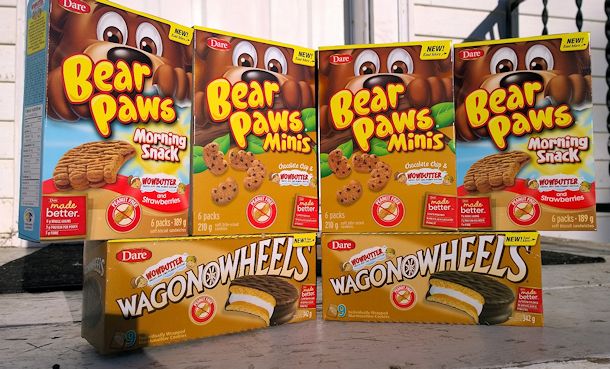 dare bear paws and wagon wheels wowbutter
