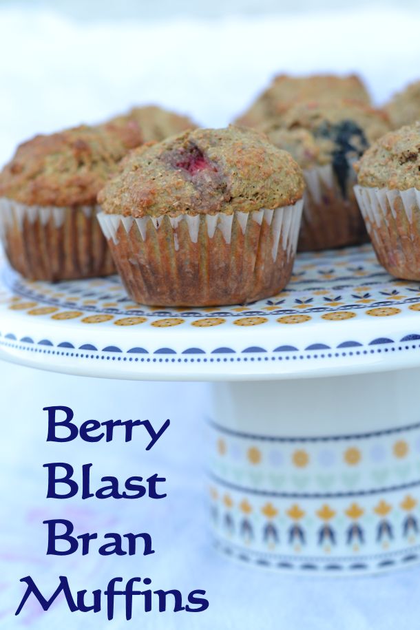 berry blast bran muffins