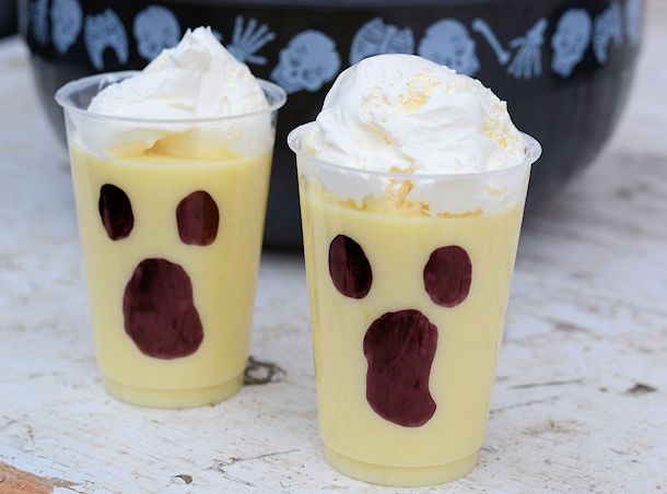 ghostly pudding shakes
