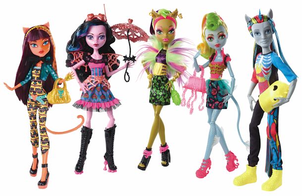 monster high freaky fusion dolls