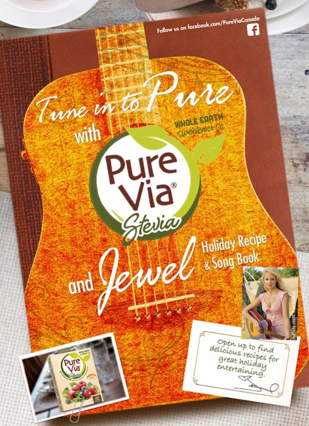 pure via tune into pure recipe and song book