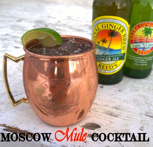 reed's ginger brew moscow mule