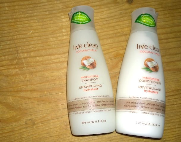 live clean coconut milk hair care
