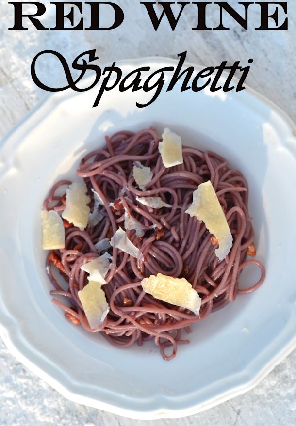 italpasta red wine spaghetti recipe