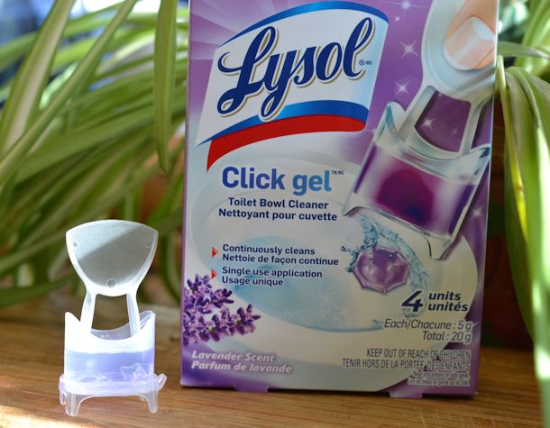 lysol click gel toilet bowl cleaner
