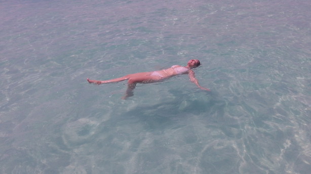 swimming kathryn isla mujeres