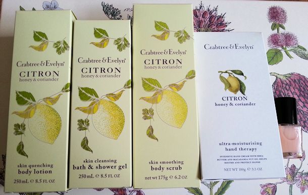citron honey coriander deluxe gift products