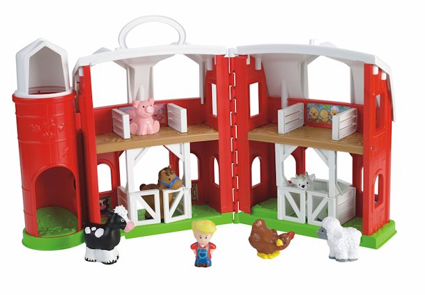 Fisher Price Little People Educational Toddler Animal Farm with Sounds 