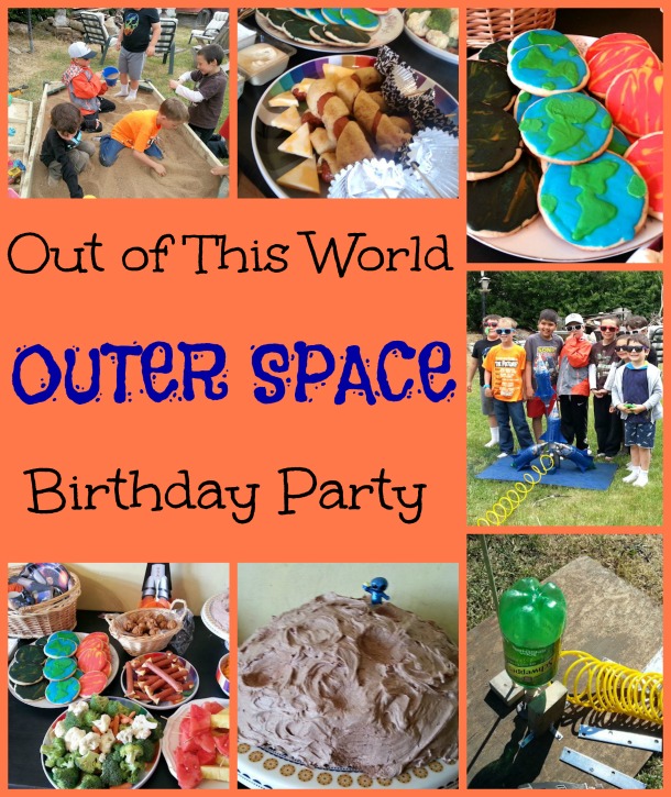 outer space birthday party