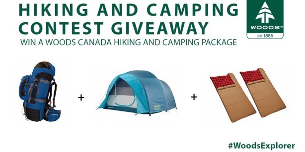 woodsexplorer hiking and camping giveaway