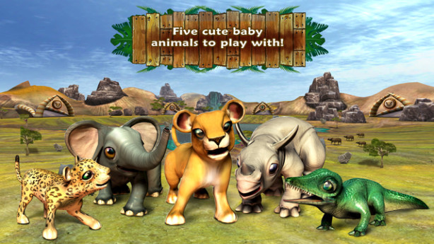 safari tales title screen