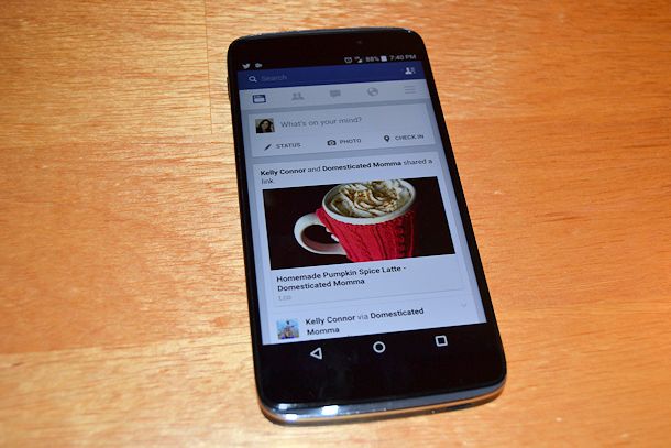 alcatel idol 3 with facebook