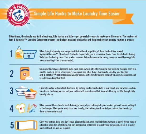 arm and hammer infographic