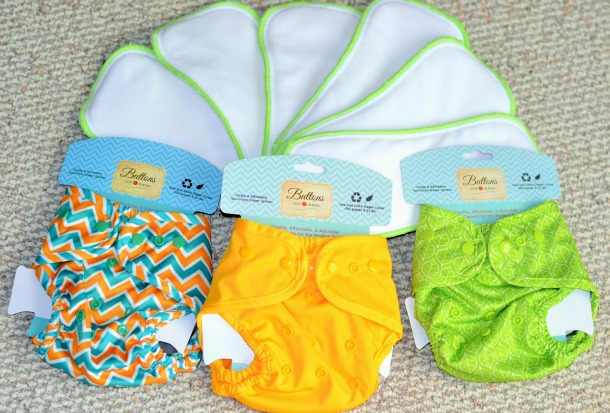 buttons cloth diapers