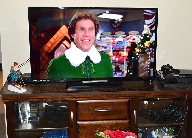 watching elf on shomi television