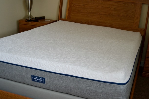 novosbed medium memory foam mattress
