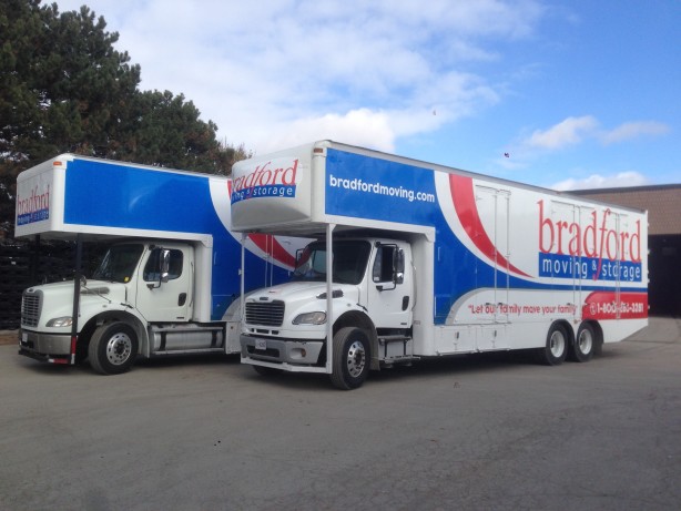 bradford moving custom trucks