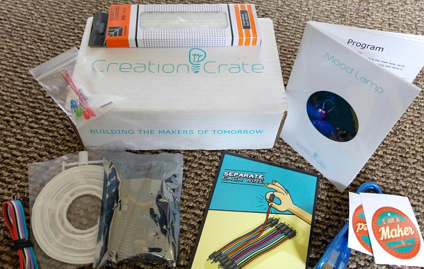 creation crate contents