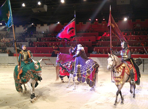 medieval times king and knights
