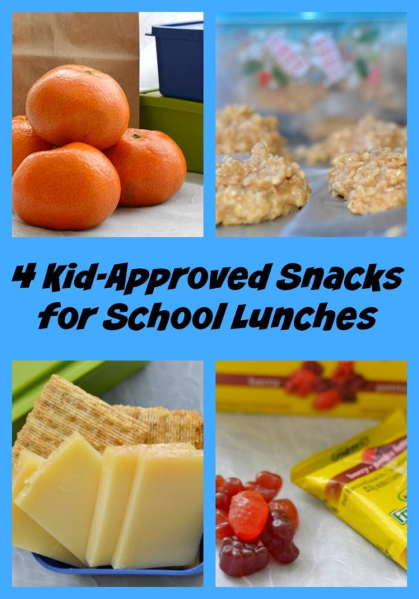 4 Kid-Approved Snacks for Great School Lunches!