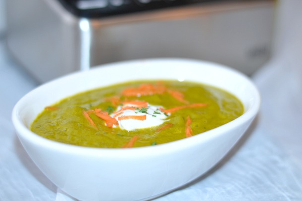 braun carrot kale cream soup