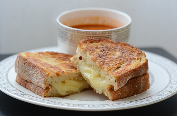 best ever gourmet grilled cheese sandwich