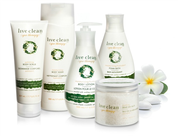 live clean spa therapy collection