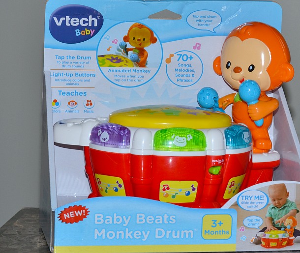 vtech baby beats monkey drum