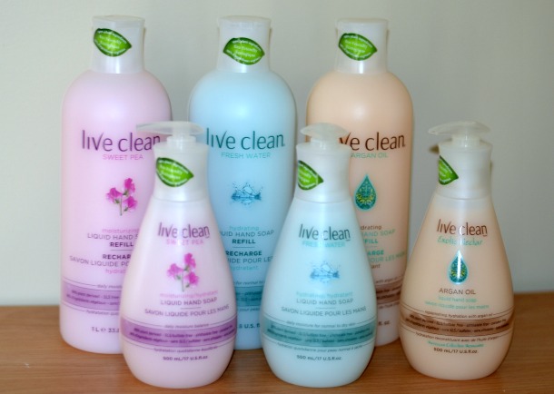 live clean hand soap