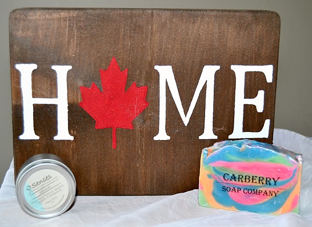 canadian originals wall plaque candle soap
