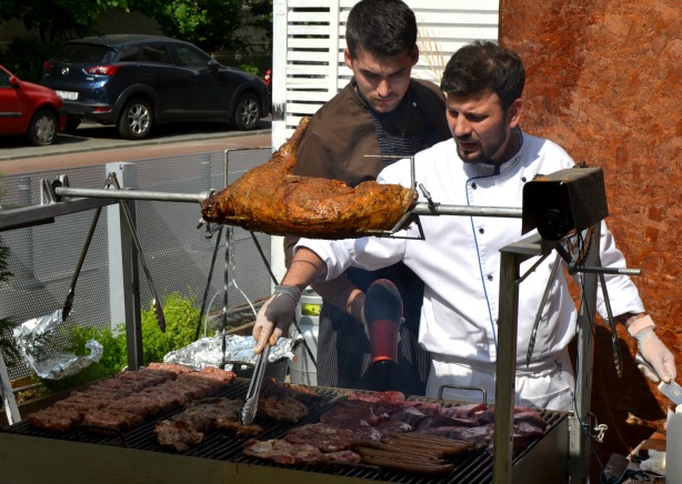 bucharest romania roast lamb