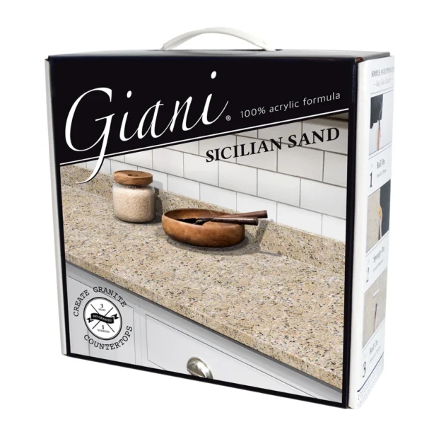 giani sicilian sand countertop paint kit