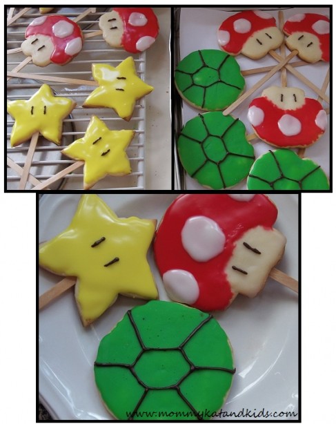 super mario sugar cookie frosting