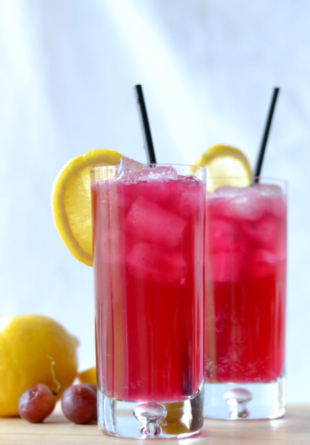 sparkling grape lemonade purple punch recipe