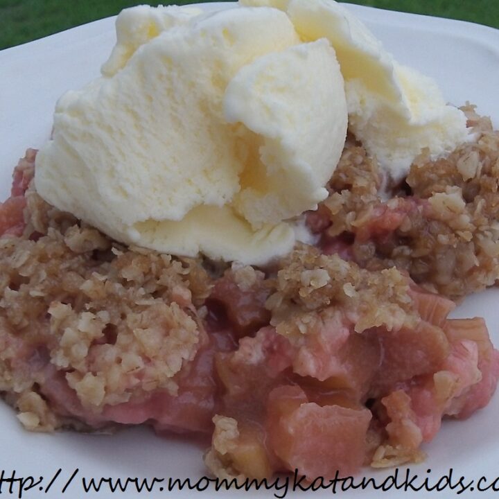 rhubarb crisp recipe