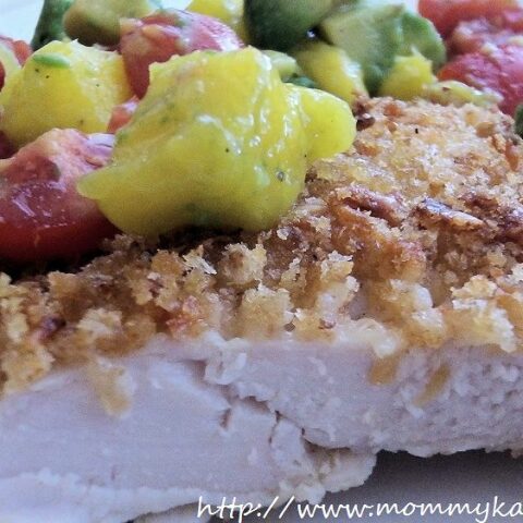 asiago spicy ranch chicken with salsa