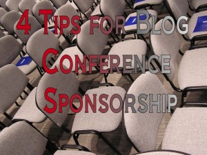 tips blog conference sponsorship