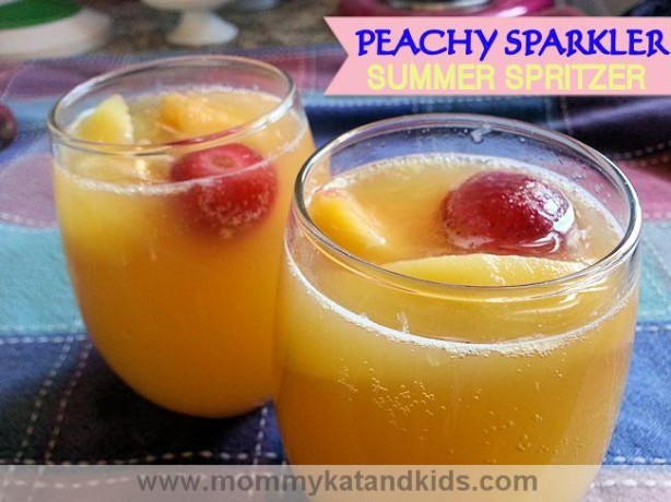 Minue Maid Peachy Sparkler Recipe