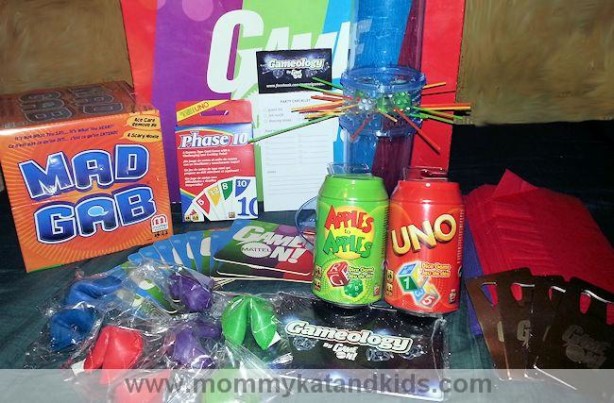 gameology gameonparty prize pack