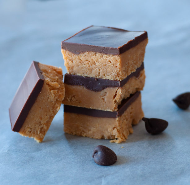 chocolate-peanut-butter-no-bake-squares