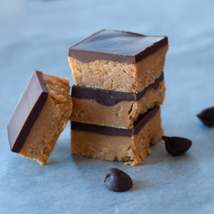 chocolate-peanut-butter-no-bake-squares