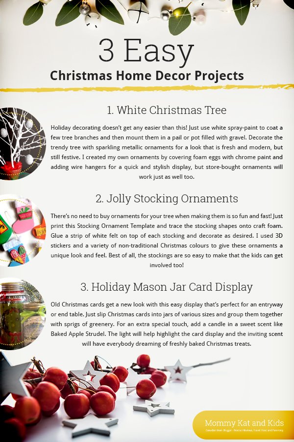 Easy Christmas craft ideas