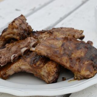 peanut-sauced ribs