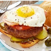 bick's muskoka breakfast burger