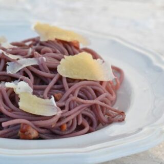 red wine spaghetti