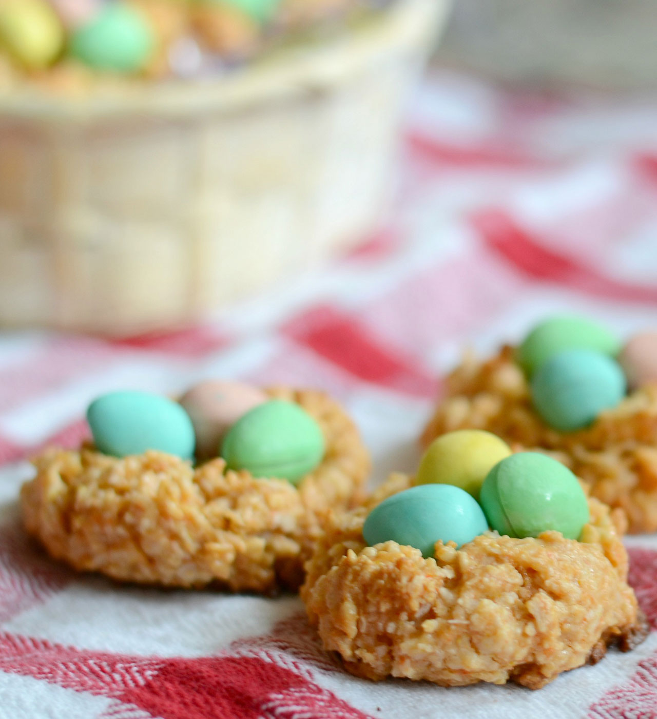 butterscotch birds nest cookies