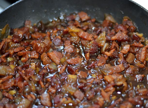 bacon jam cooking