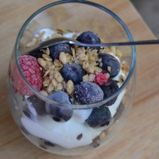 breakfast berry parfait