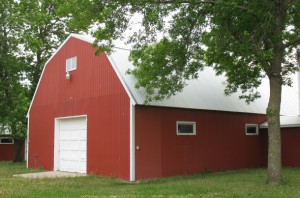 red barn