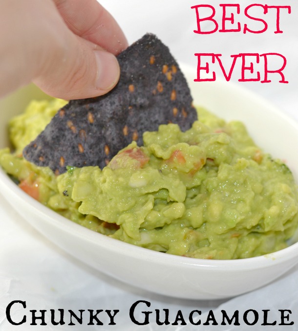 best ever chunky guacamole recipe